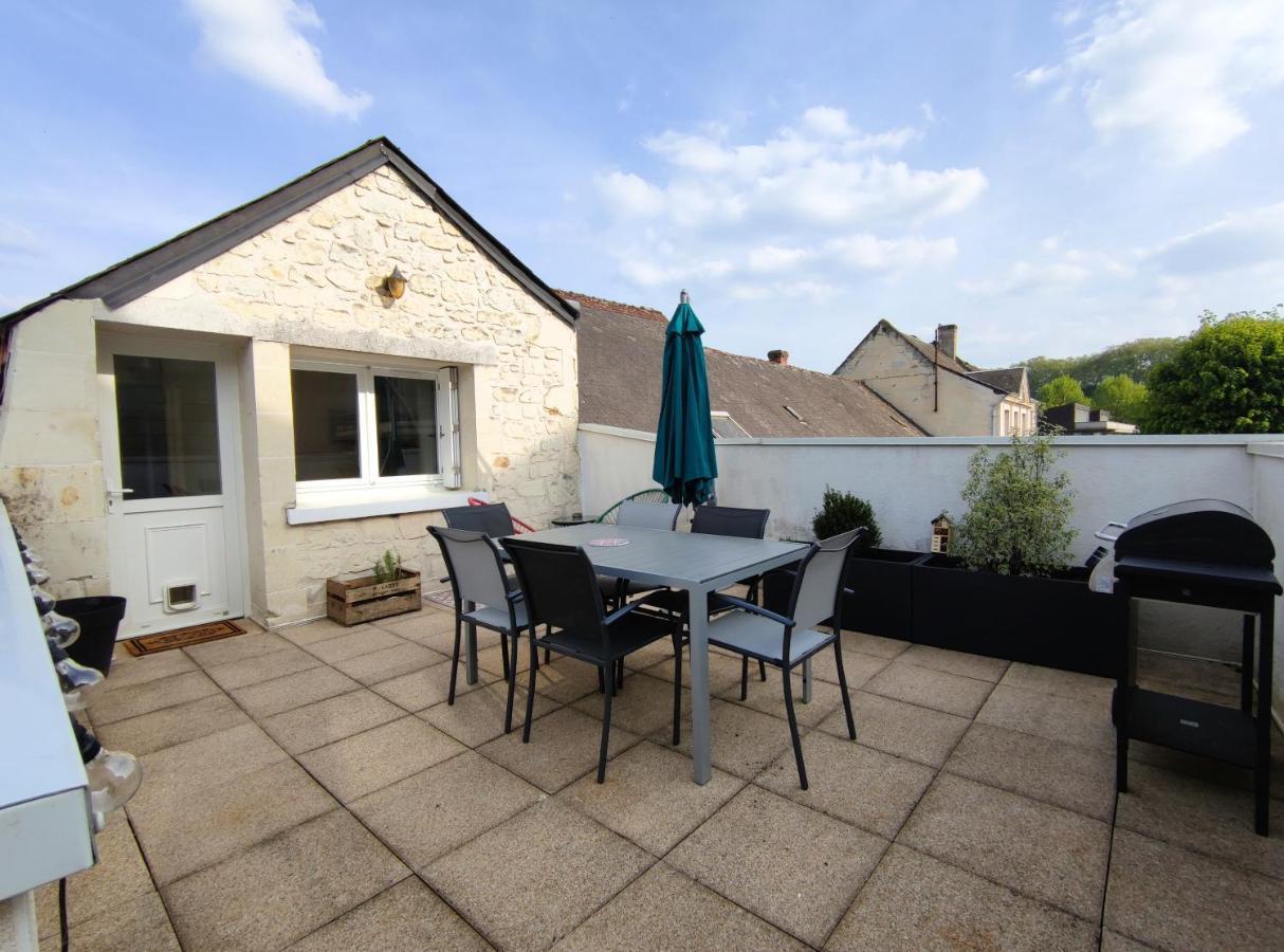 Gite La P'Tite Terrasse Chinon Centre Dış mekan fotoğraf