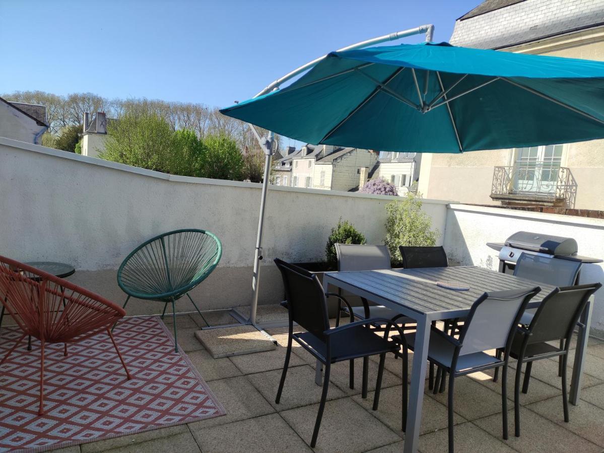 Gite La P'Tite Terrasse Chinon Centre Dış mekan fotoğraf